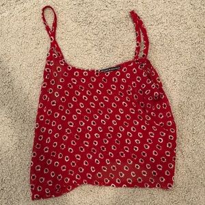 Sheer brandy Melville tank top